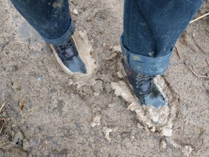 Mud. Mud. There was mud everywhere!